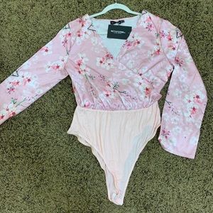 PLT Floral body suit